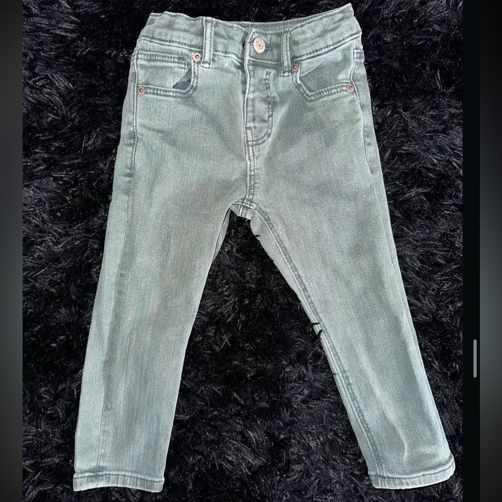 Zara Kids Green Jeans